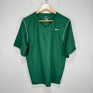 Nike Men's Green Dri-FIT Shirt